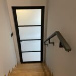 Drzwi z szybą mleczną